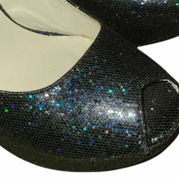 Glitter Heels Deep Blue BUNDLE&SAVE 30% - Picture 2 of 5